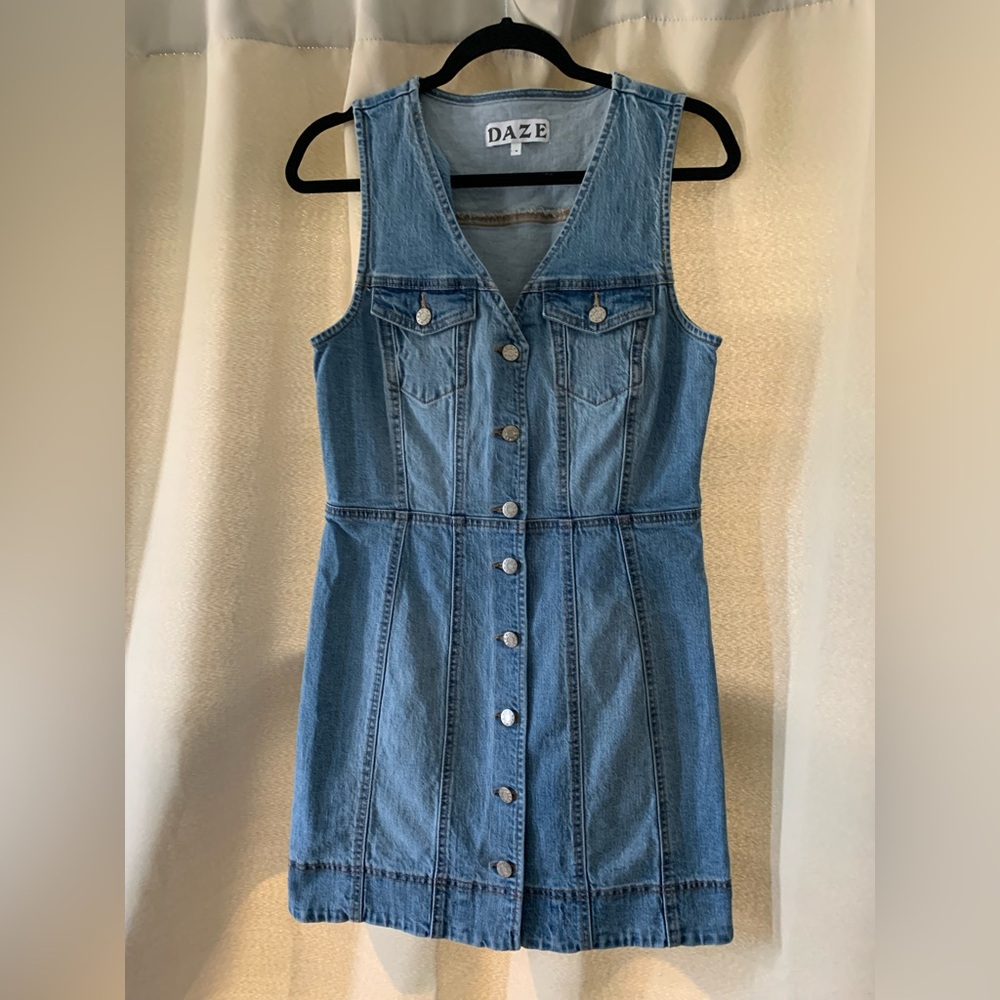 Blue Denim Dress